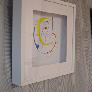 Abstract met portret - Afbeelding 2
